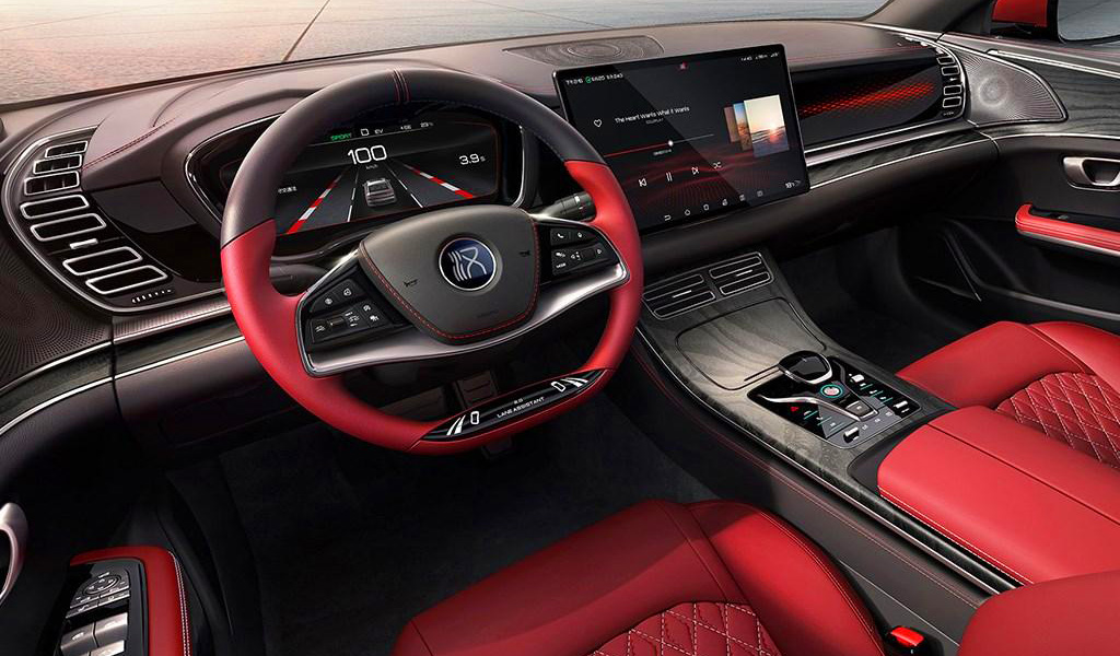 BYD Han EV интерьер